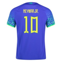 Neymar #10 Brasilien Auswärtstrikot Weltmeisterschaft 2022