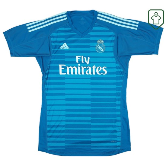 Herren Real Madrid Torwart-Retro-Trikot 2018/19 Herren Real Madrid Torwart-Retro-Trikot 2018/19