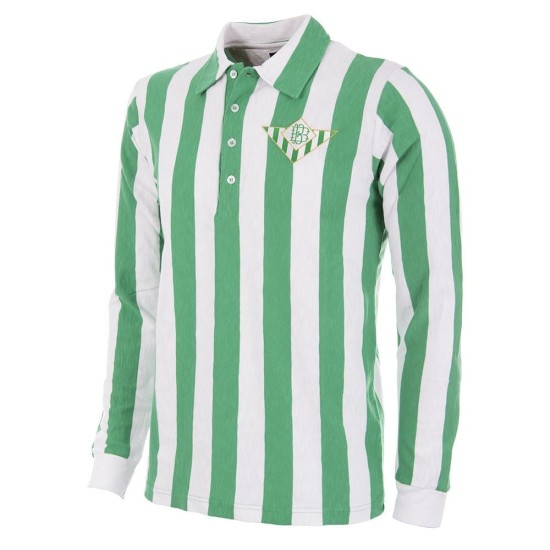 Damen Real Betis 1934/35 Retro Langarmshirt Damen Real Betis 1934/35 Retro Langarmshirt
