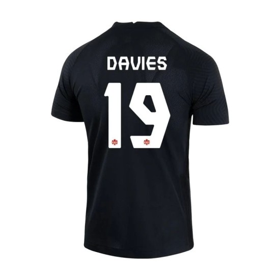Alphonso Davies #19 Kanada Drittes Trikot Weltmeisterschaft 2022 Alphonso Davies #19 Kanada Drittes Trikot Weltmeisterschaft 2022