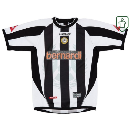 Männer Udinese 2003/04 Heim Retro Shirt