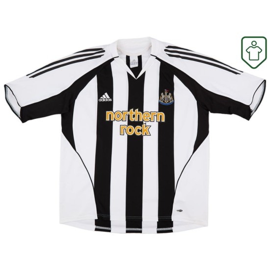 Herren Newcastle United 2005/07 Heim Retro Shirt