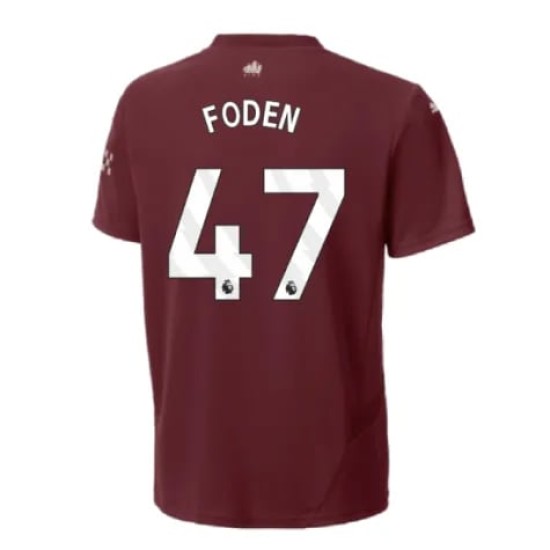 Herren FODEN Manchester City 2024/25 Drittes Trikot