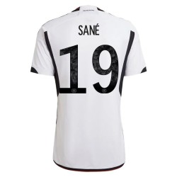 Leroy Sané #19 Deutschland Heimtrikot Weltmeisterschaft 2022