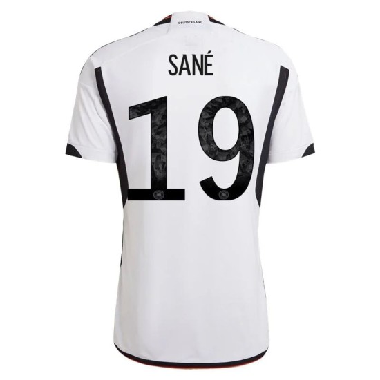 Leroy Sané #19 Deutschland Heimtrikot Weltmeisterschaft 2022 Leroy Sané #19 Deutschland Heimtrikot Weltmeisterschaft 2022