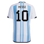 Lionel Messi #10 Argentinien Heimtrikot Weltmeisterschaft 2022 Lionel Messi #10 Argentinien Heimtrikot Weltmeisterschaft 2022