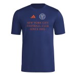 Herren New York City FC 2025 Drittes Hook AEROREADY Shirt - Navy Herren New York City FC 2025 Drittes Hook AEROREADY Shirt - Navy