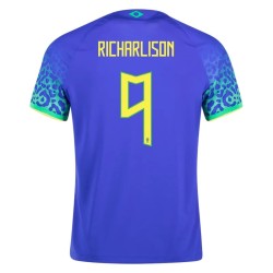 Richarlison #9 Brasilien Auswärtstrikot Weltmeisterschaft 2022