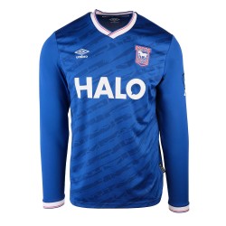 Kinder Ipswich Town 2025/26 Heim Langarmtrikot