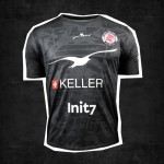 Herren FC Winterthur 2025/26 Auswärtstrikot - Schwarz