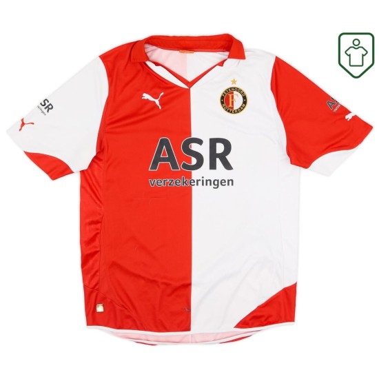 Herren Feyenoord 2010/11 Heim Retro Shirt Herren Feyenoord 2010/11 Heim Retro Shirt