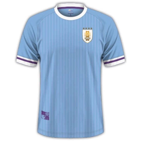 Uruguay Spielerversion Heimtrikot Copa America 2024