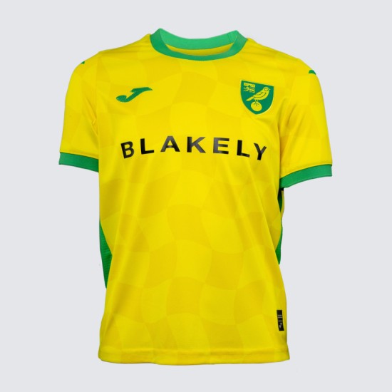 Kinder Norwich City 2024/25 Heimtrikot