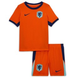 Kinder Niederlande Heimtrikot+Kurze Hosen EURO 2024