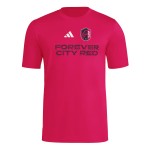 Herren St. Louis City SC 2025 Drittes Hook AEROREADY Shirt - Rosa