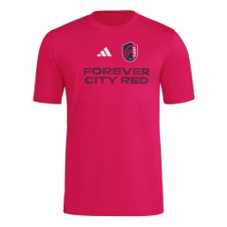 Kinder St. Louis City SC 2025 Drittes Hook AEROREADY Shirt - Rosa