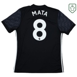 Herren Manchester United 2017/18 Auswärts Retro Shirt Mata #8