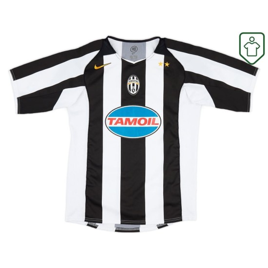Herren Juventus 2004/05 CL Heim-Retro-Trikot Herren Juventus 2004/05 CL Heim-Retro-Trikot