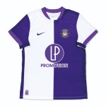 Herren Toulouse FC 2025/26 Heimtrikot mit Sponsor