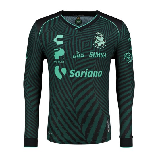 Herren Santos Laguna 2024/25 Auswärts Langarmtrikot