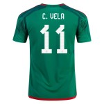 Carlos Vela #11 Mexiko Heimtrikot Weltmeisterschaft 2022 Carlos Vela #11 Mexiko Heimtrikot Weltmeisterschaft 2022