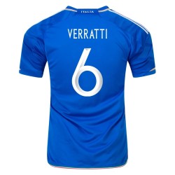 Italien #6 Marco Verratti Heimtrikot 23/24
