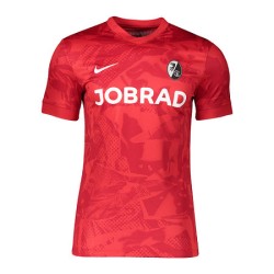 Kindertrikot SC Freiburg 2025/26 Drittaufwärmtrikot – Rot