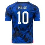 Christian Pulisic #10 USMNT Auswärtstrikot Weltmeisterschaft 2022