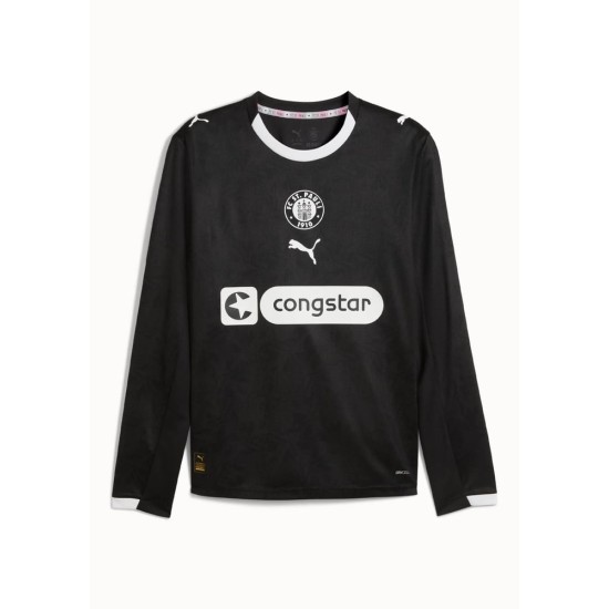 Kinder FC St. Pauli 2025/26 Third Langarmtrikot