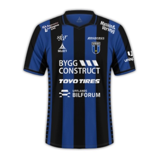 Herren IK Sirius 2024 Heimtrikot