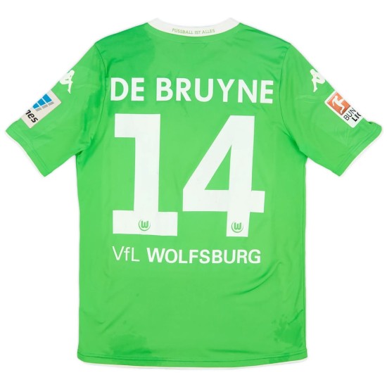 Damen DE BRUYNE VfL Wolfsburg 2014/15 Heimtrikot Damen DE BRUYNE VfL Wolfsburg 2014/15 Heimtrikot