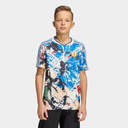 Kinder Manchester United 2025/26 Stone Roses Trikot