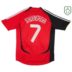 Männer Deutschland 2005/07 Auswärts Retro Shirt Schweinsteiger #7