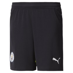 Kinder Manchester City 2024/25 Heim Shorts   Schwarz
