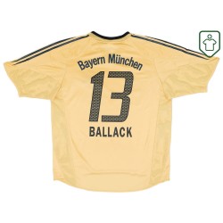 Herren Bayern München 2004/05 Auswärts-Retro-Trikot Ballack #13