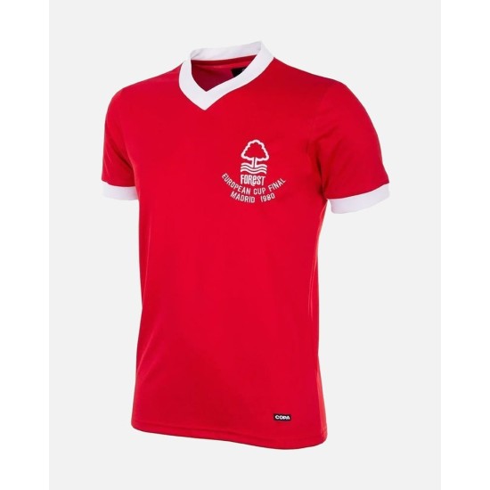 Herren Nottingham Forest 1980 Retro Europapokal Trikot Herren Nottingham Forest 1980 Retro Europapokal Trikot