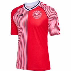 Herren Dänemark 86 Retro Shirt - Rot