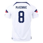 Weston McKennie #8 USMNT Heimtrikot Weltmeisterschaft 2022