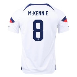 Weston McKennie #8 USMNT Heimtrikot Weltmeisterschaft 2022