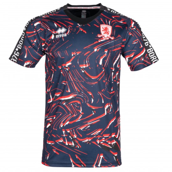 Kinder Middlesbrough 2024/25 Drittel Pre-Match-Shirt