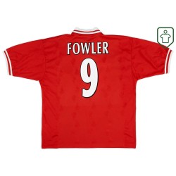 Herren Liverpool 1996/98 Heim Retro Shirt Fowler #9