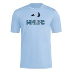 Kinder Minnesota United FC 2025 Drittes Hook AEROREADY Shirt - Blau