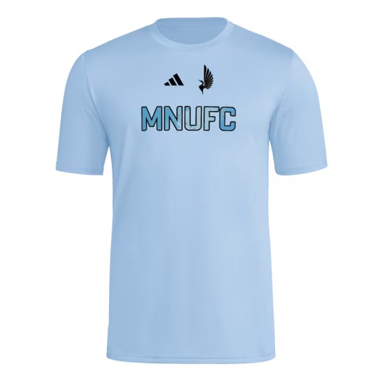 Kinder Minnesota United FC 2025 Drittes Hook AEROREADY Shirt - Blau