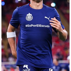 Kinder Guadalajara Chivas 2024/25 Drittes Prematch Shirt - Blau Kinder Guadalajara Chivas 2024/25 Drittes Prematch Shirt - Blau