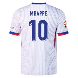 Kylian Mbappe #10 Frankreich Auswärtstrikot EURO 2024