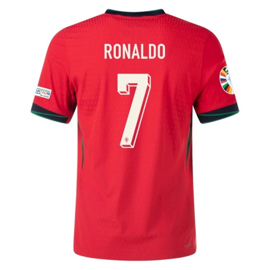 Cristiano Ronaldo #7 Portugal Spielerversion Heimtrikot EURO 2024 Cristiano Ronaldo #7 Portugal Spielerversion Heimtrikot EURO 2024