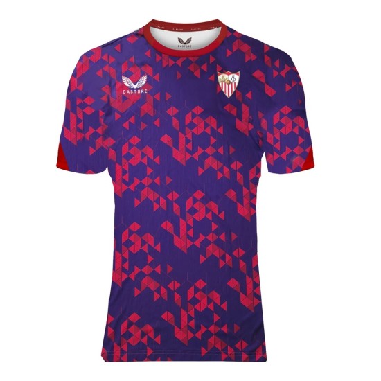 Damen Sevilla FC 2024/25 Drittes Pre Match Shirt - Lila