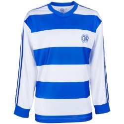 Herren Queens Park Rangers 1977/78 Heim Retro Langarmtrikot