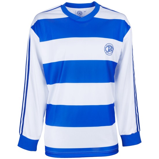 Herren Queens Park Rangers 1977/78 Heim Retro Langarmtrikot