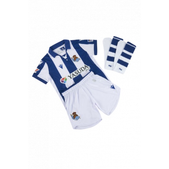 Kinder Real Sociedad 2024/25 Heim Kit